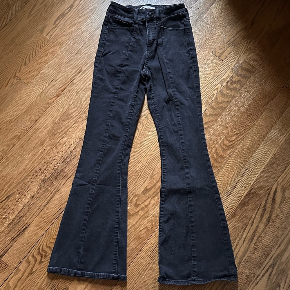 SO Women's Black Flare Jeans